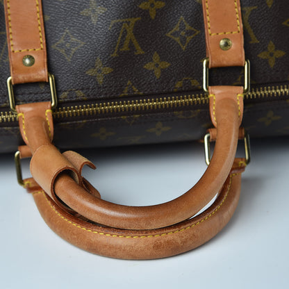 Louis Vuitton Monogram Keepall Bandouliere 55 12 of 16
