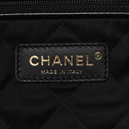 Chanel Shiny Calfskin Quilted Large Chanel 22 Black 7 of 11
