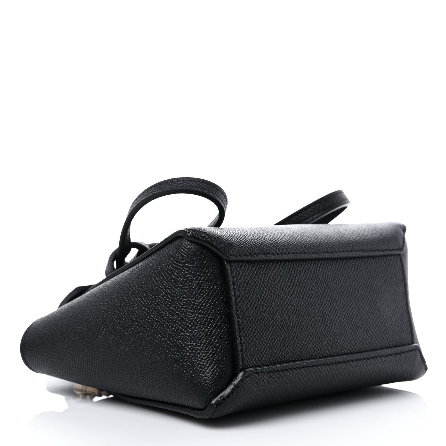 Celine Grained Calfskin Pico Belt Bag Black 4 of 8