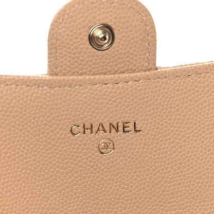 Chanel Caviar Quilted Medium Flap Wallet Beige 6 of 9