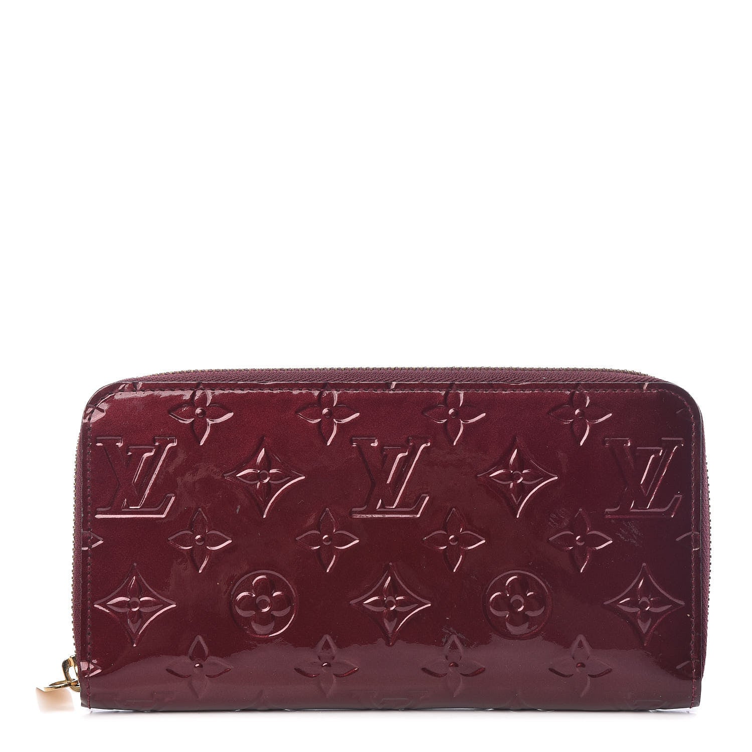 Louis Vuitton Vernis Zippy Wallet Rouge Fauviste 1 of 10