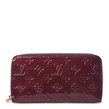 Louis Vuitton Vernis Zippy Wallet Rouge Fauviste 1 of 10