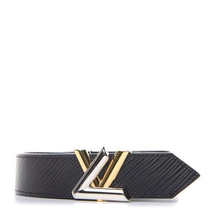 Louis Vuitton Epi 40mm LV Twist Belt 85 34 Black 1 of 7
