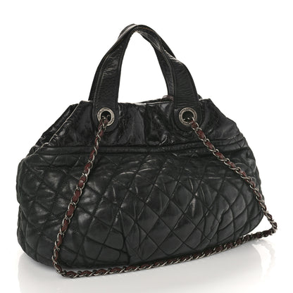 Chanel Iridescent Calfskin Small In The Mix Tote Black 2 of 13