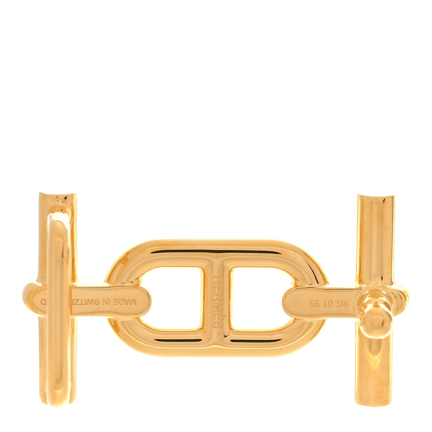 Permabrass 13mm Ancre Belt Buckle