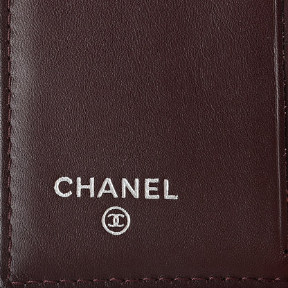 Chanel Caviar Quilted Compact French Flap Wallet Black 5 of 9