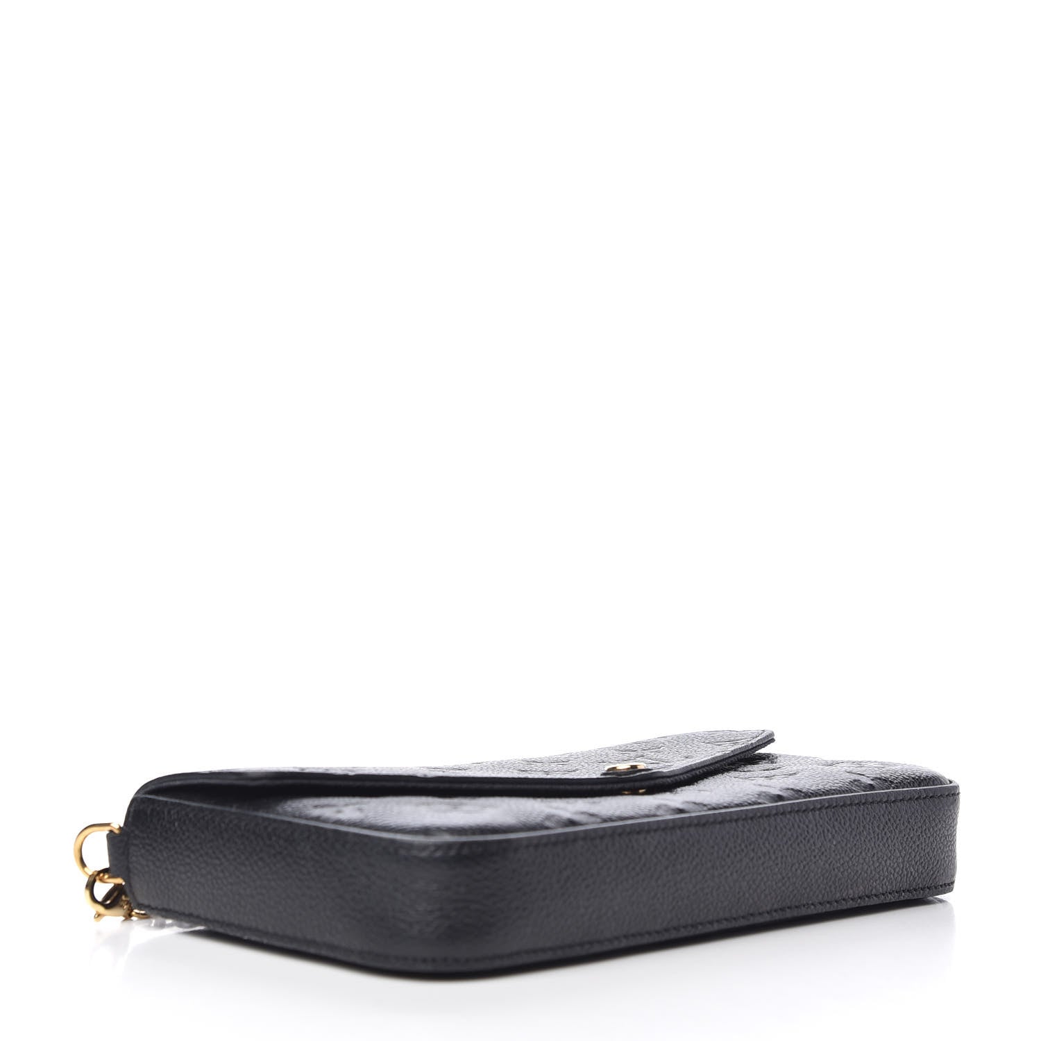 Louis Vuitton Empreinte Pochette Felicie Chain Wallet Black 4 of 9