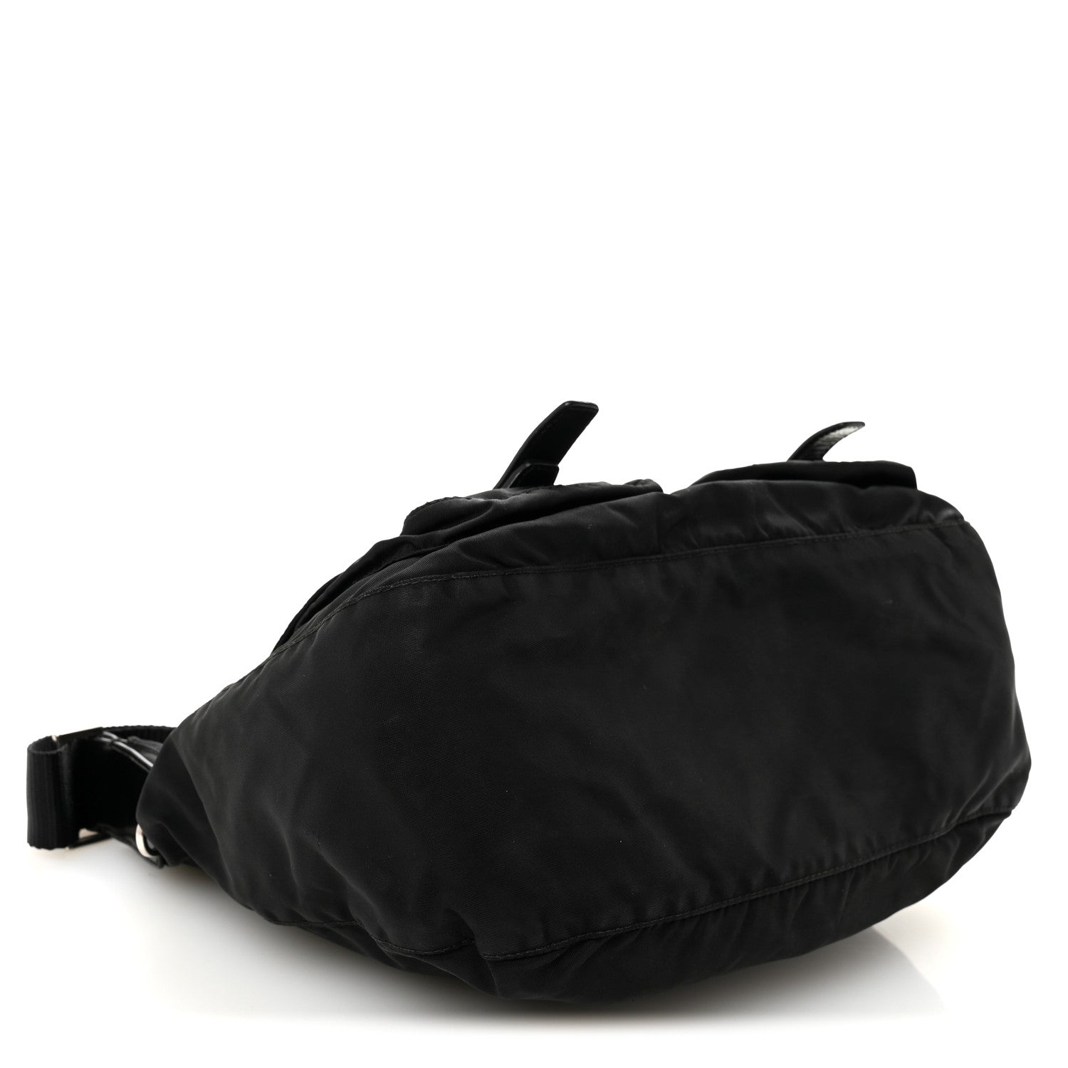 Prada Tessuto Nylon Messenger Bag Black 4 of 13