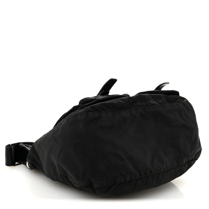 Prada Tessuto Nylon Messenger Bag Black 4 of 13