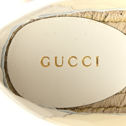 Gucci Nappa Matelasse GG Marmont Espadrilles 38 Great White 8 of 10