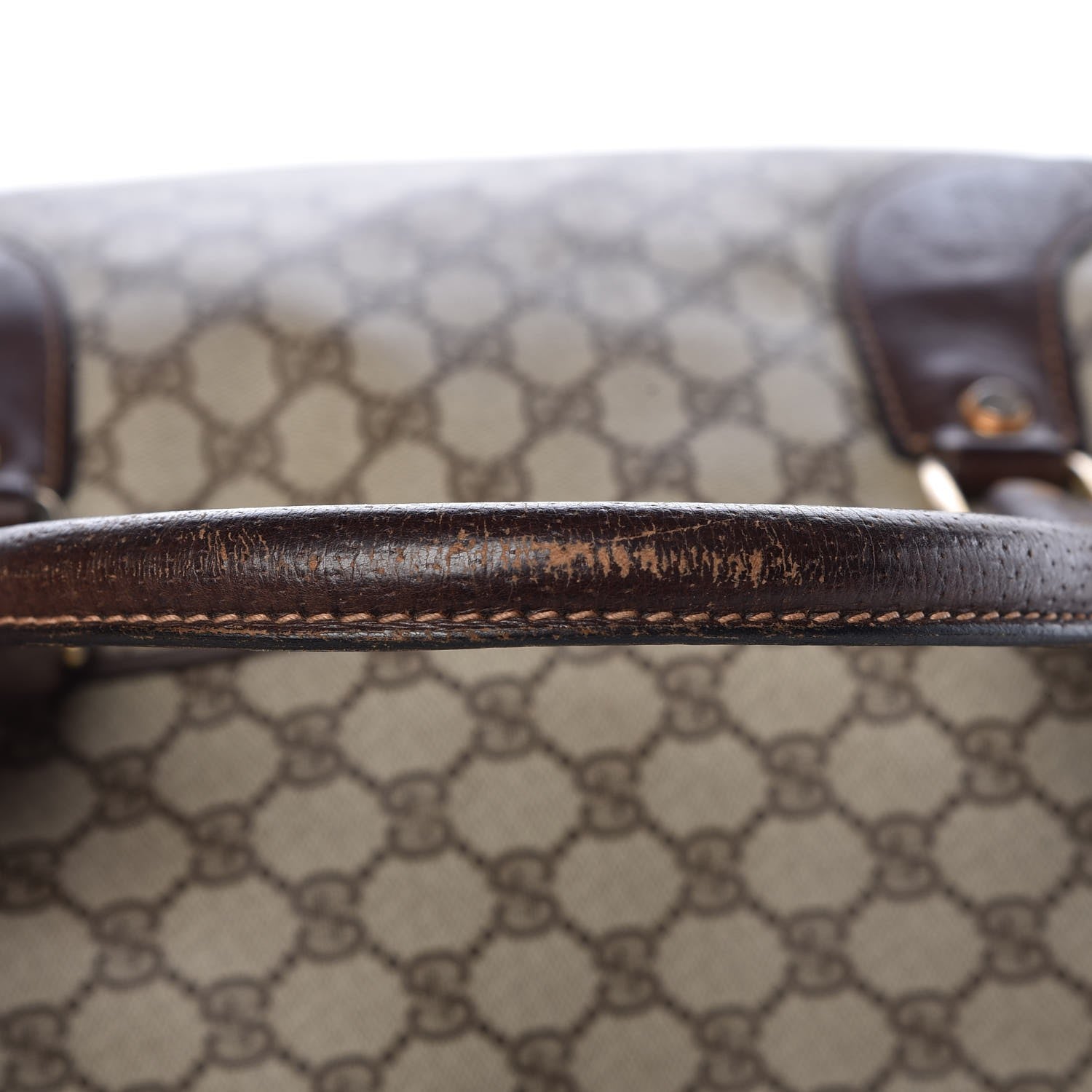 Gucci Monogram Joy Suitcase Luggage Brown 26 of 34