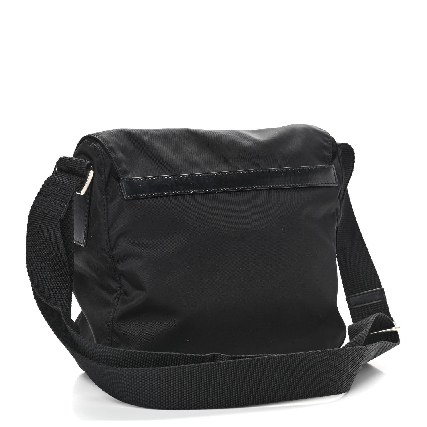Prada Nylon Vela Messenger Black 3 of 13
