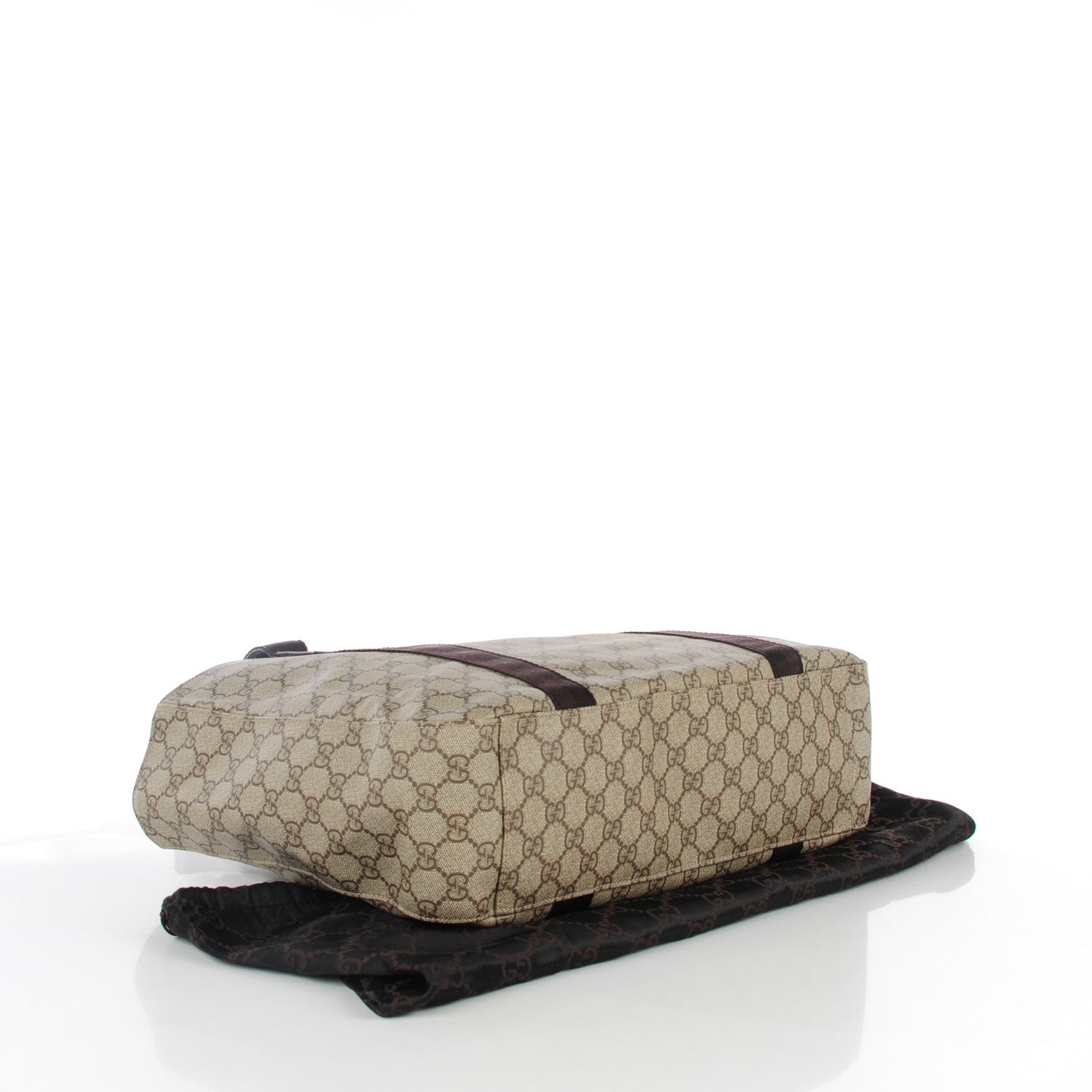 Gucci GG Plus Monogram Medium Tote Dark Brown 4 of 7