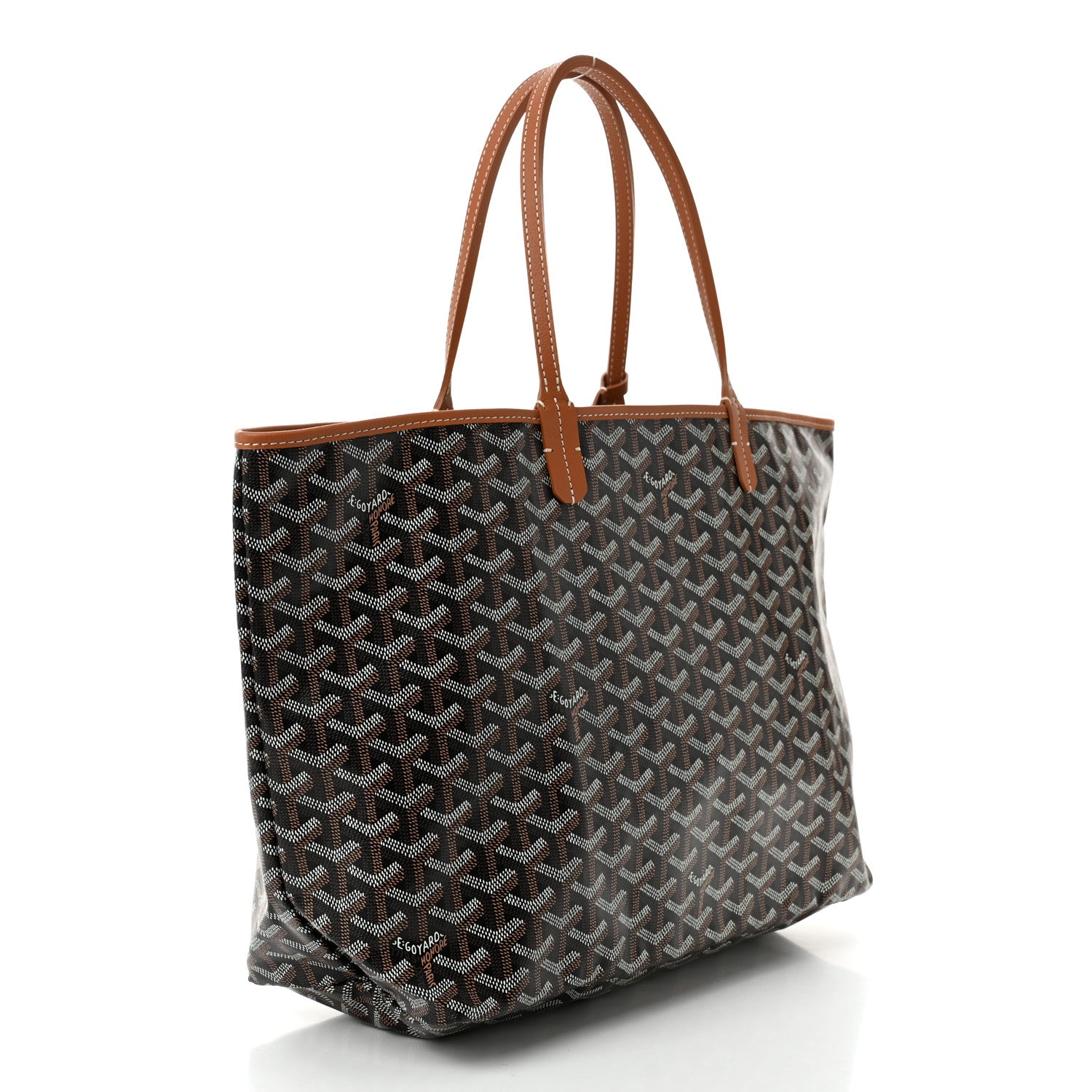 Goyard Goyardine Saint Louis PM Black Gold 4 of 11