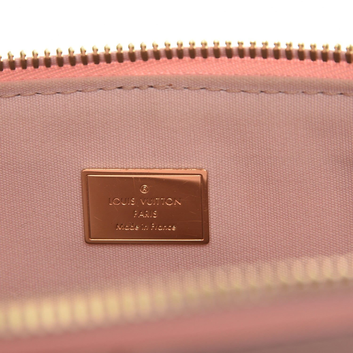 Louis Vuitton Patent Calfskin Miroir Tote Rose Ballerine 7 of 9