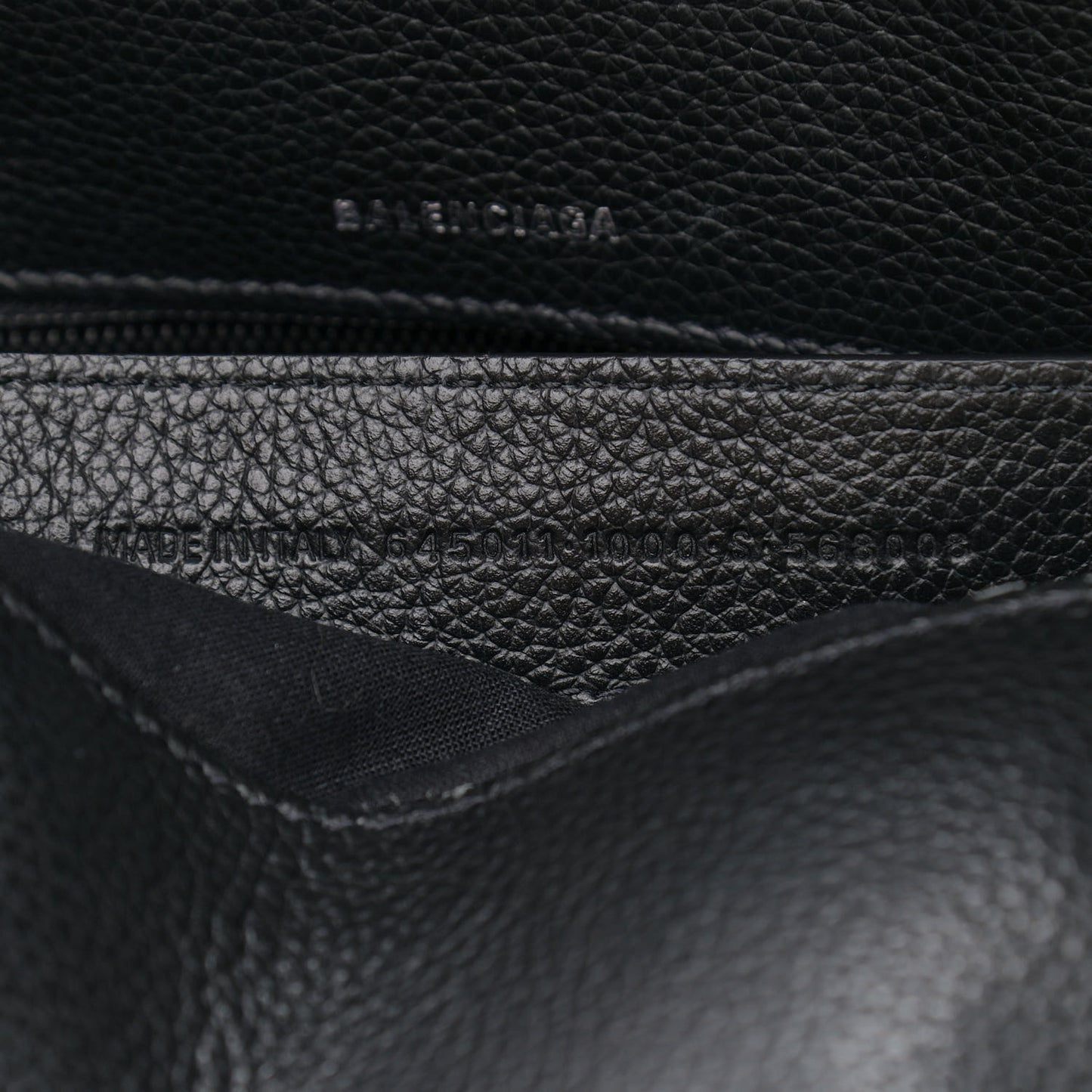 Supple Calfskin Ville Top Handle Bag Black