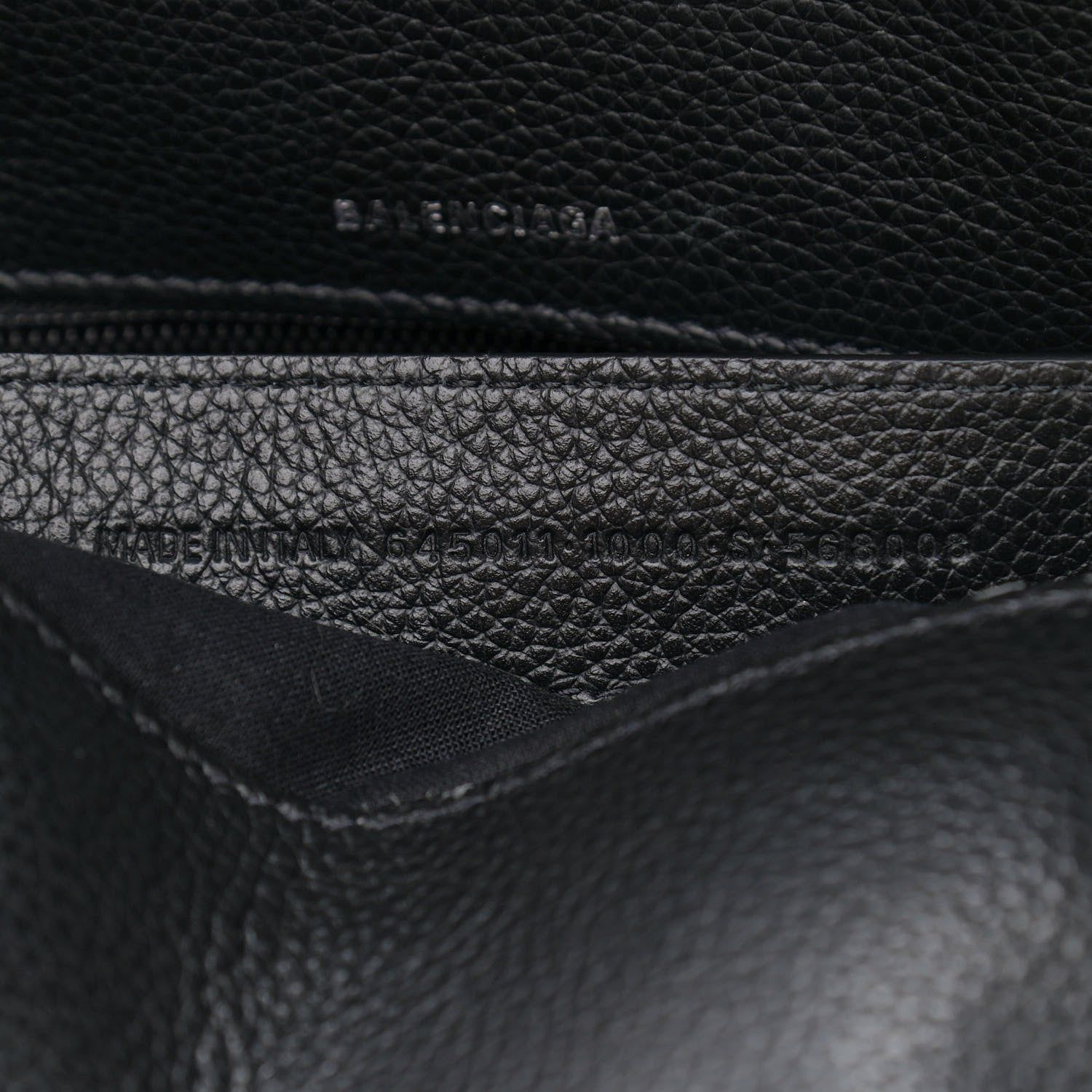 Balenciaga Supple Calfskin Ville Top Handle Bag Black 7 of 12