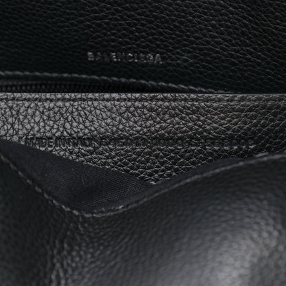 Balenciaga Supple Calfskin Ville Top Handle Bag Black 7 of 12