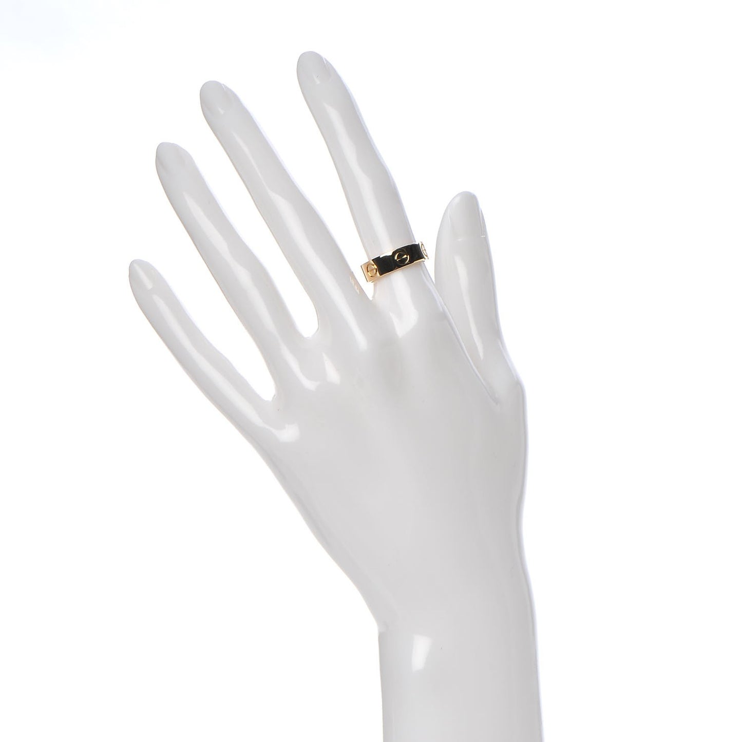 18K Yellow Gold 5.5mm LOVE Ring 51 5.75