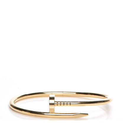 Cartier 18K Yellow Gold Juste Un Clou Bracelet 17 1 of 6