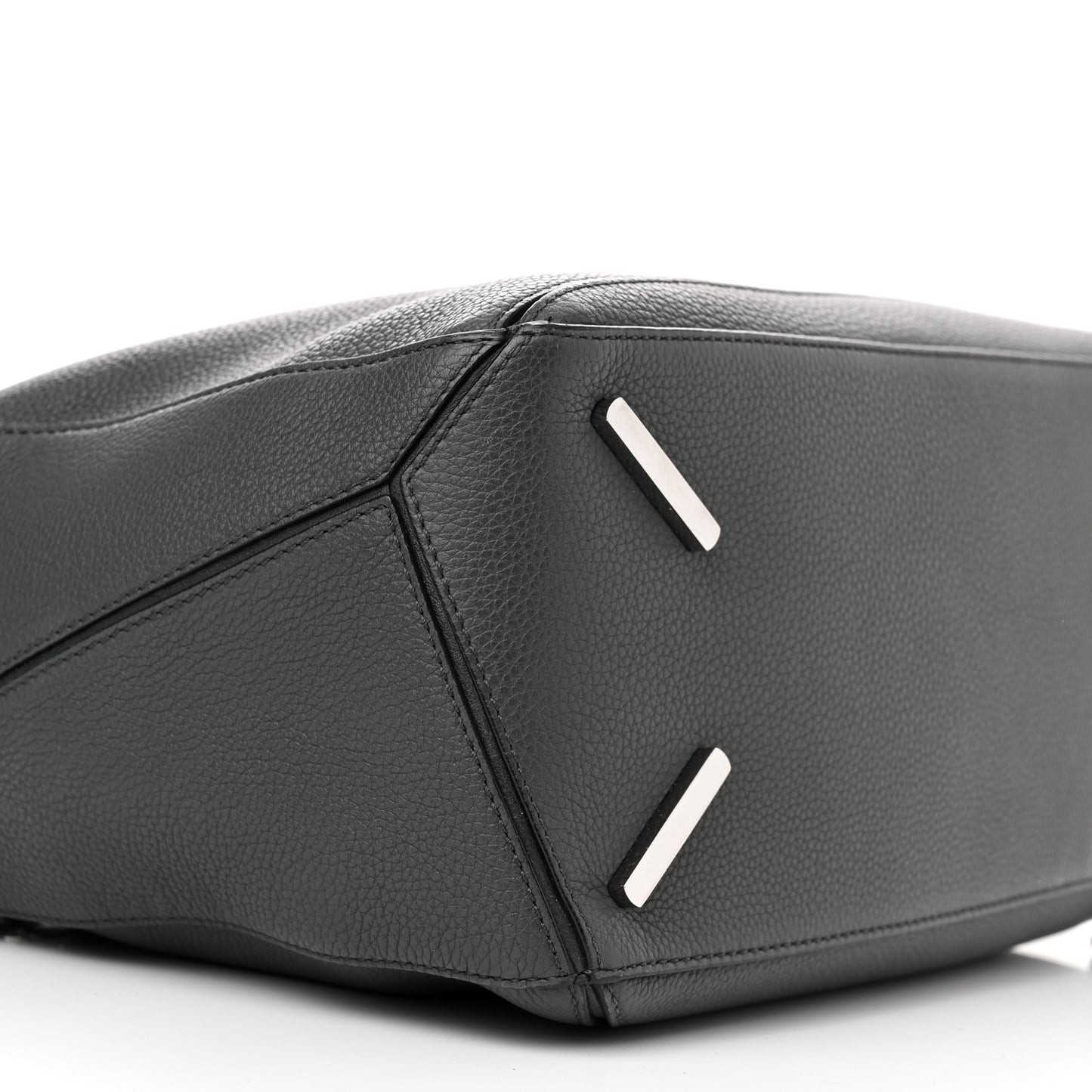 Calfskin Medium Puzzle Bag Grey