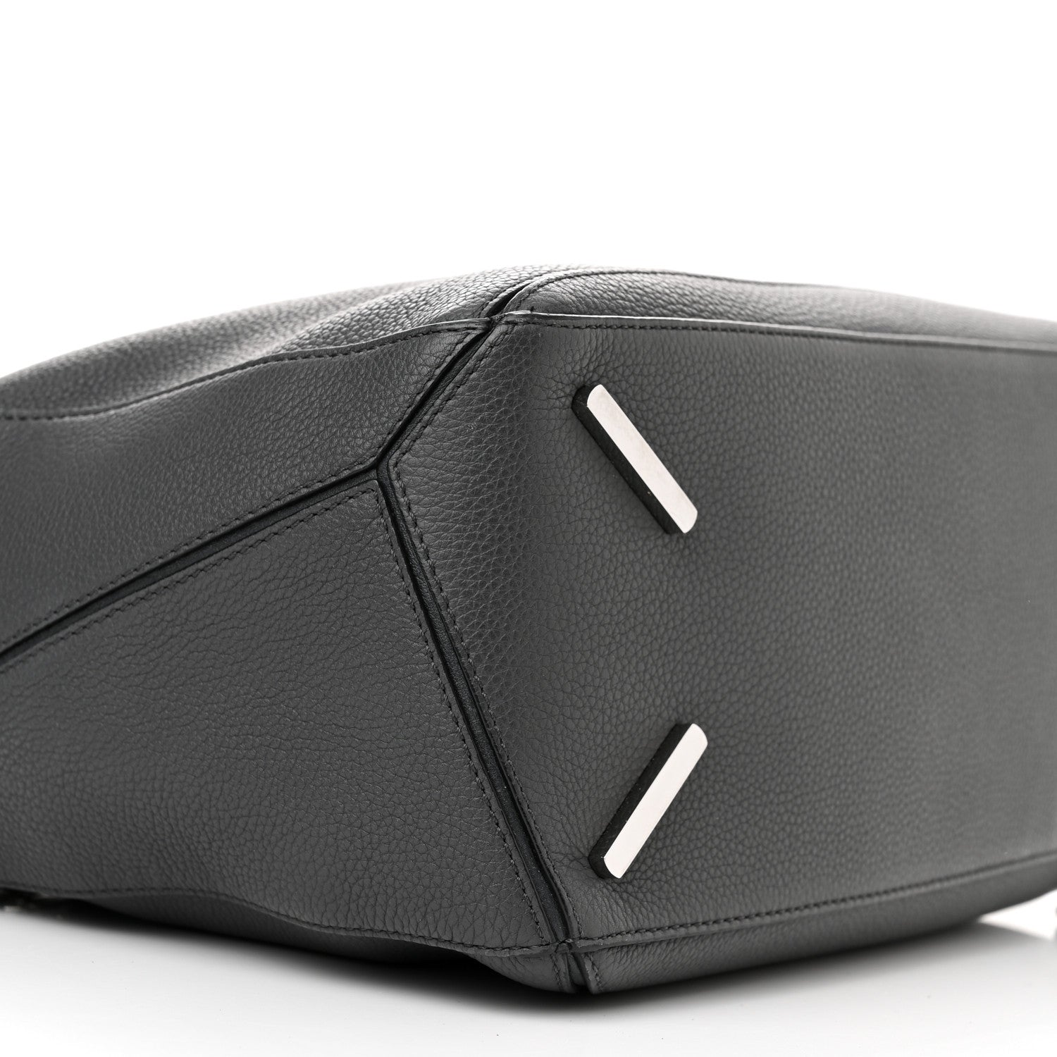 Loewe Calfskin Medium Puzzle Bag Grey 8 of 12