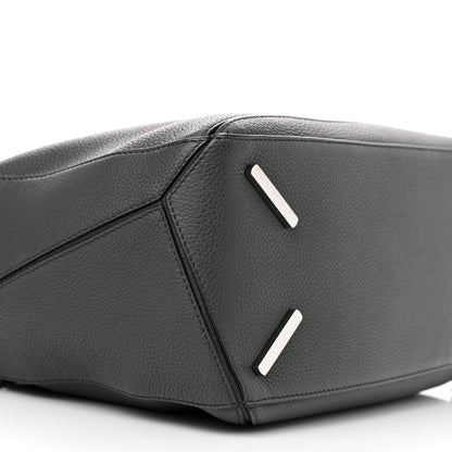 Loewe Calfskin Medium Puzzle Bag Grey 8 of 12