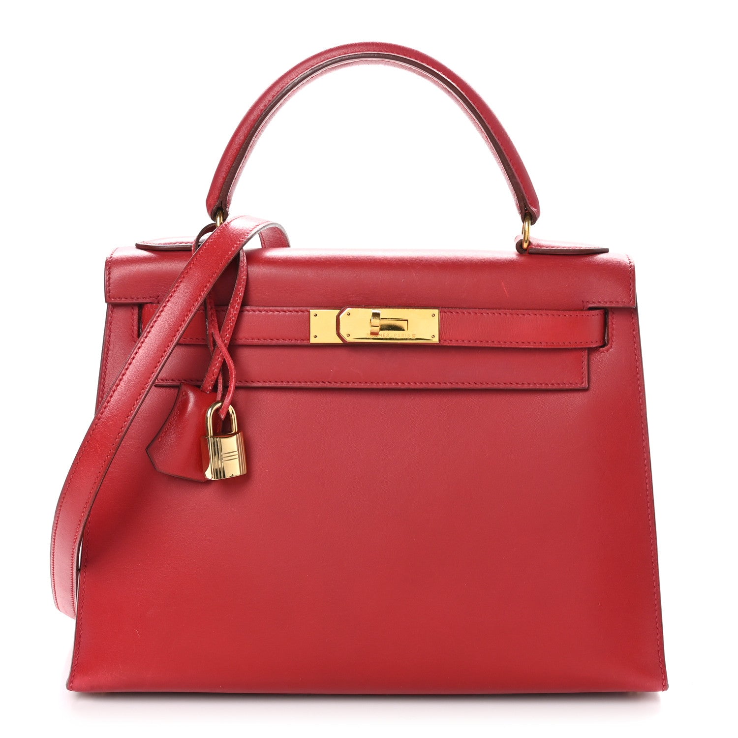 Hermes Box Kelly Sellier 28 Rouge Vif 1 of 17