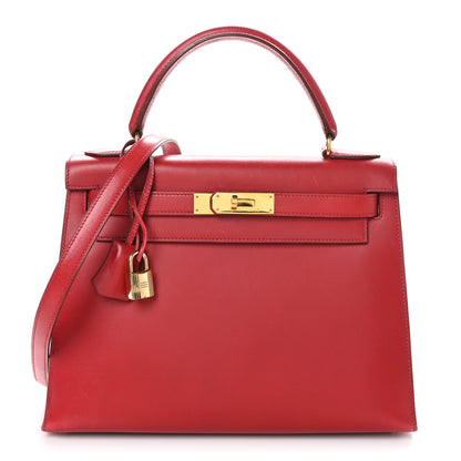 Hermes Box Kelly Sellier 28 Rouge Vif 1 of 17