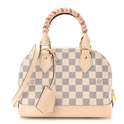 Louis Vuitton Damier Azur Braided Alma BB 1 of 10