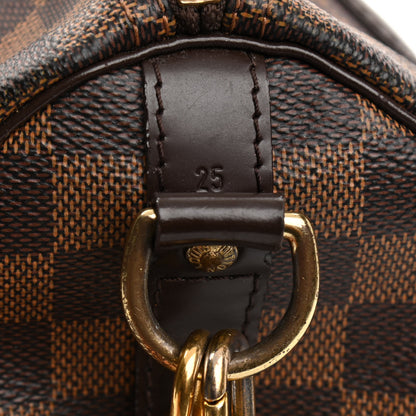 Louis Vuitton Damier Ebene Speedy Bandouliere 25 8 of 18