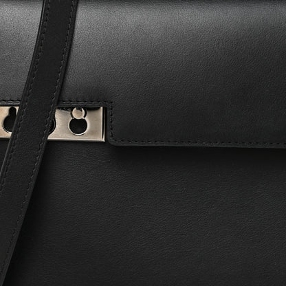 Delvaux Calfskin MM Tempete Satchel Black 8 of 20