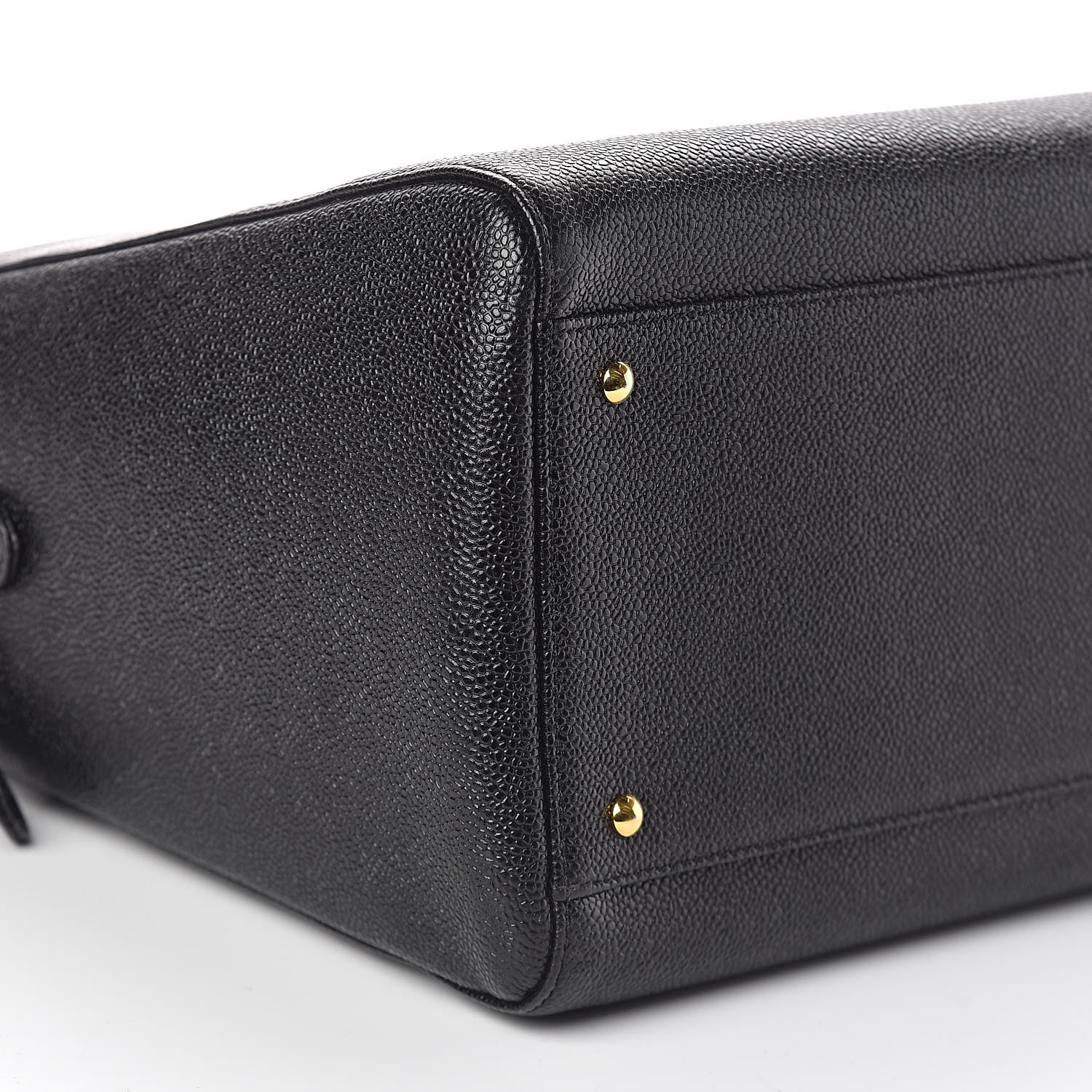 Chanel Caviar Large CC Shoulder Bag Black 8 of 15