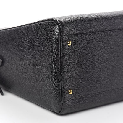 Chanel Caviar Large CC Shoulder Bag Black 8 of 15