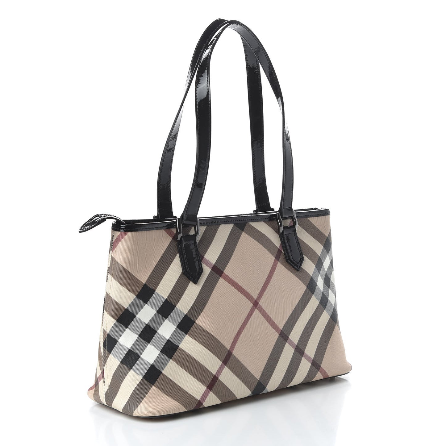 Supernova Check Regent Tote Black
