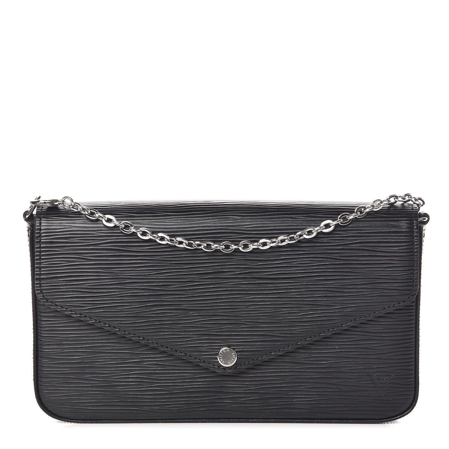 Louis Vuitton Epi Pochette Felicie Black 1 of 9