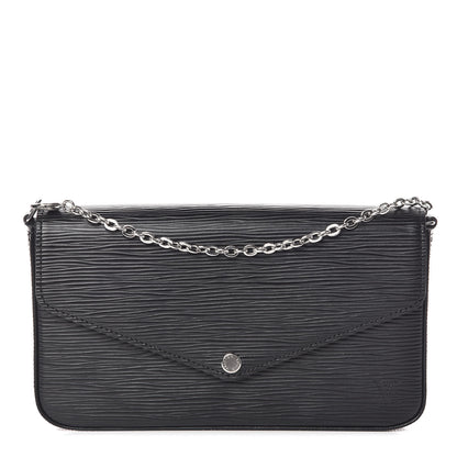 Louis Vuitton Epi Pochette Felicie Black 1 of 9