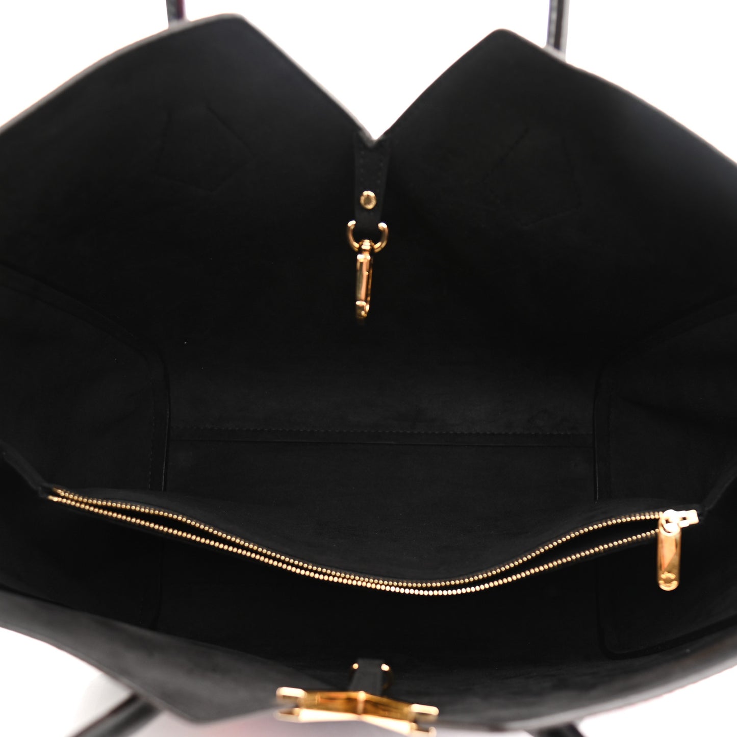 Calfskin Monogram Kimono Tote MM Rouge Navy