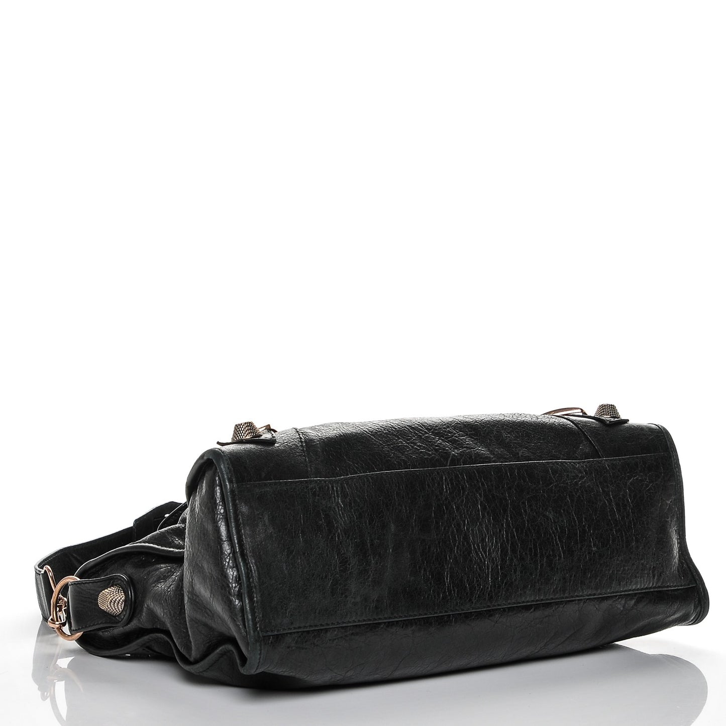 Agneau Giant 21 Rose Gold Hardware City Black