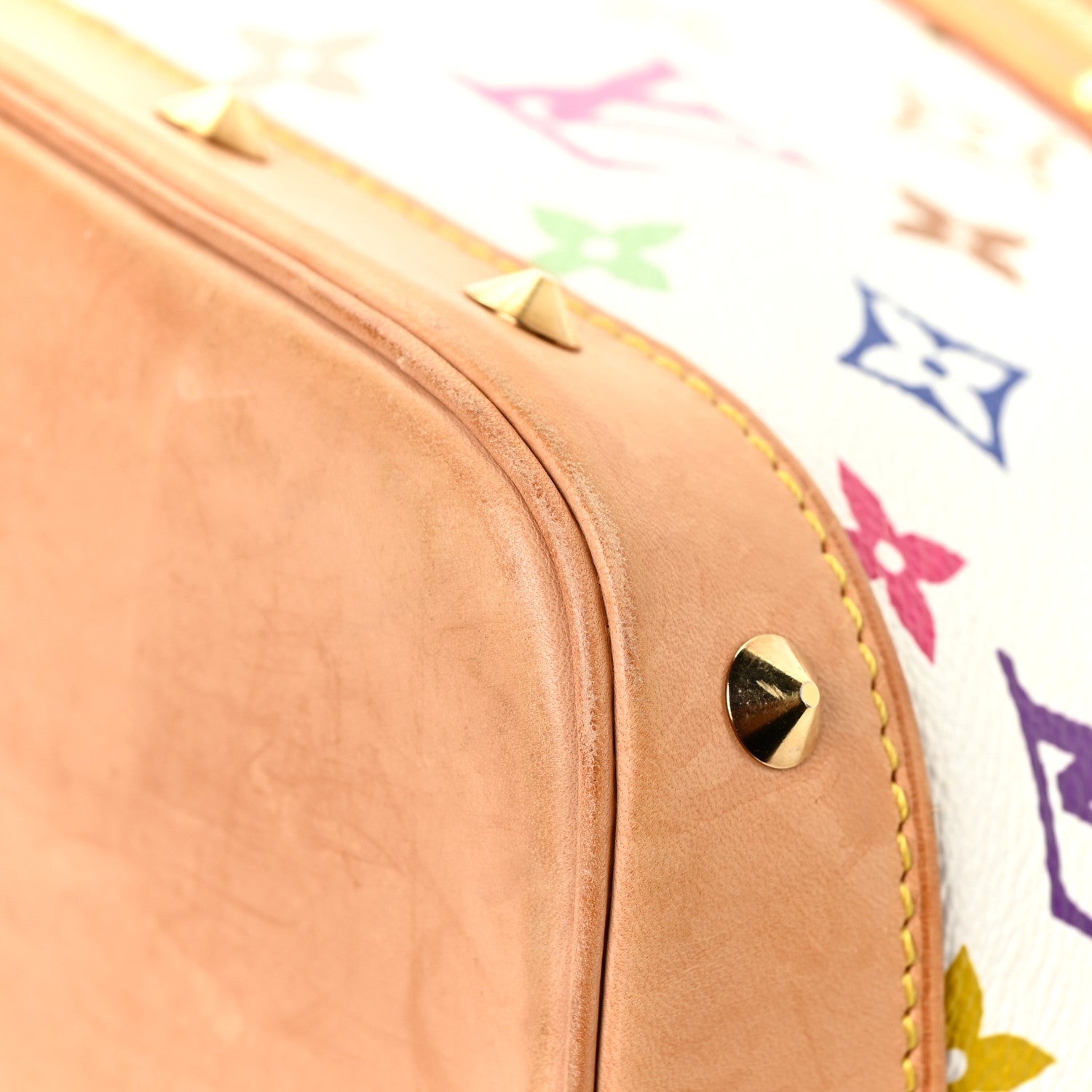 Louis Vuitton Monogram Multicolor Alma White 12 of 24