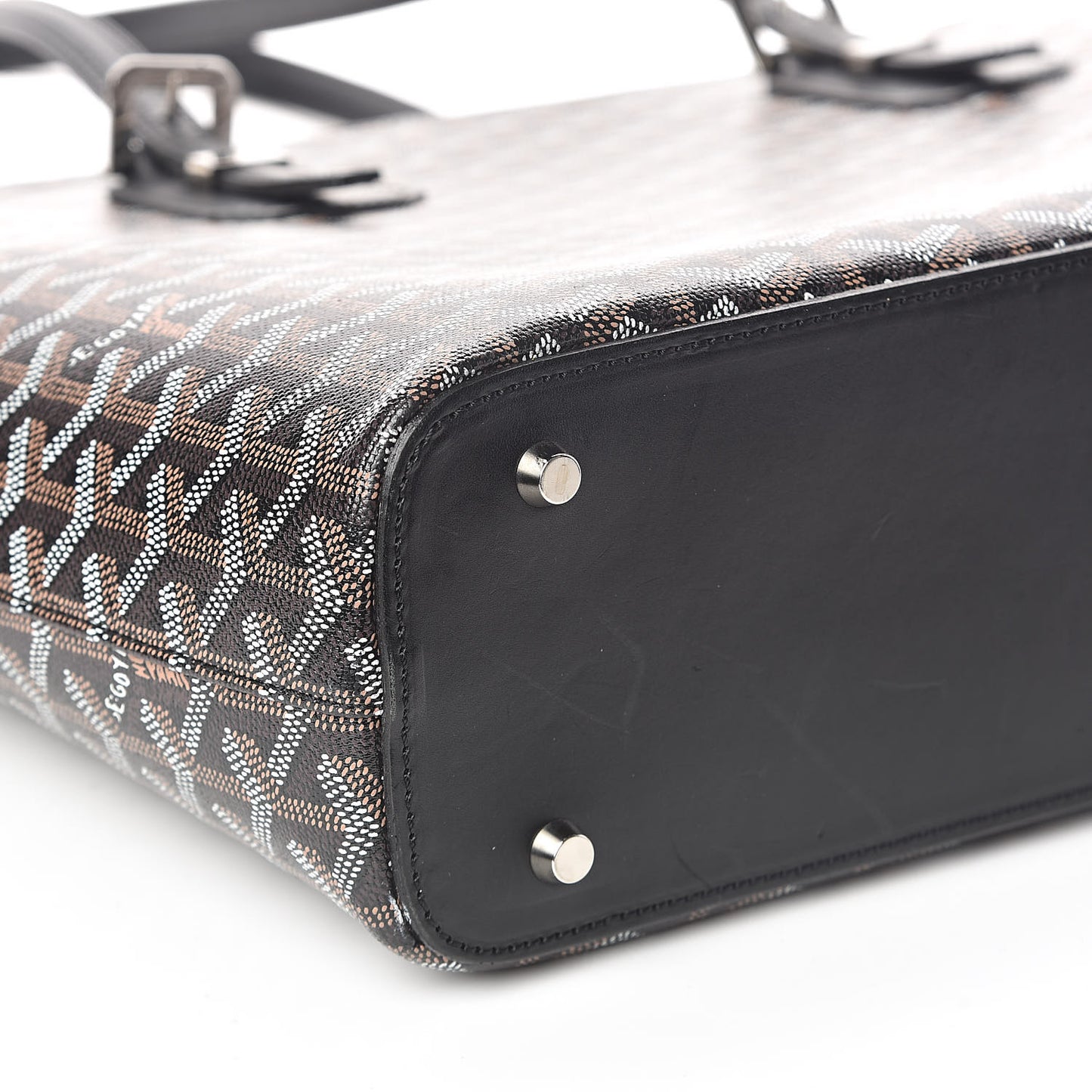 Goyardine Sac Marie Galante GM Black