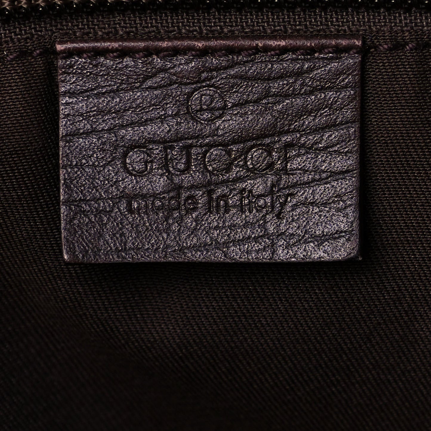 GG Plus Monogram Travel Bag Dark Brown