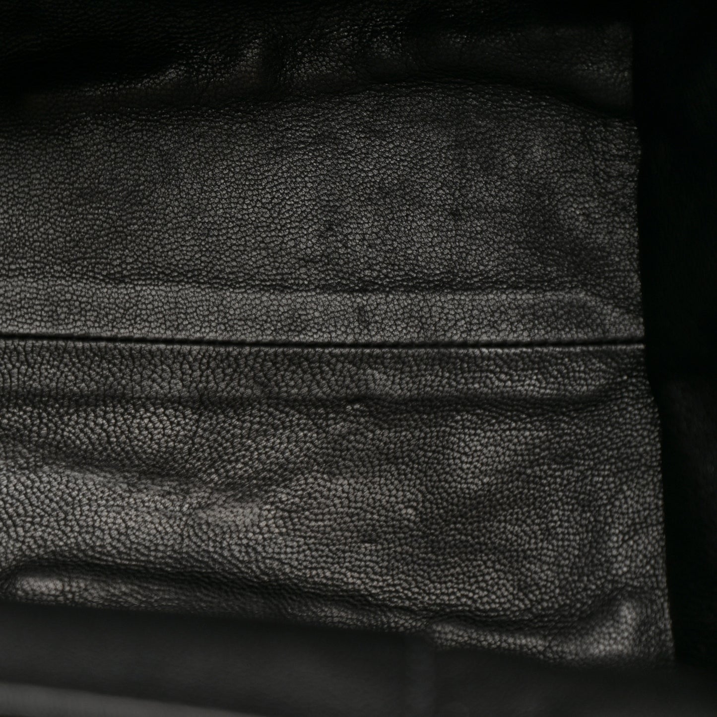 Denim Matelasse Biker Tote Avio