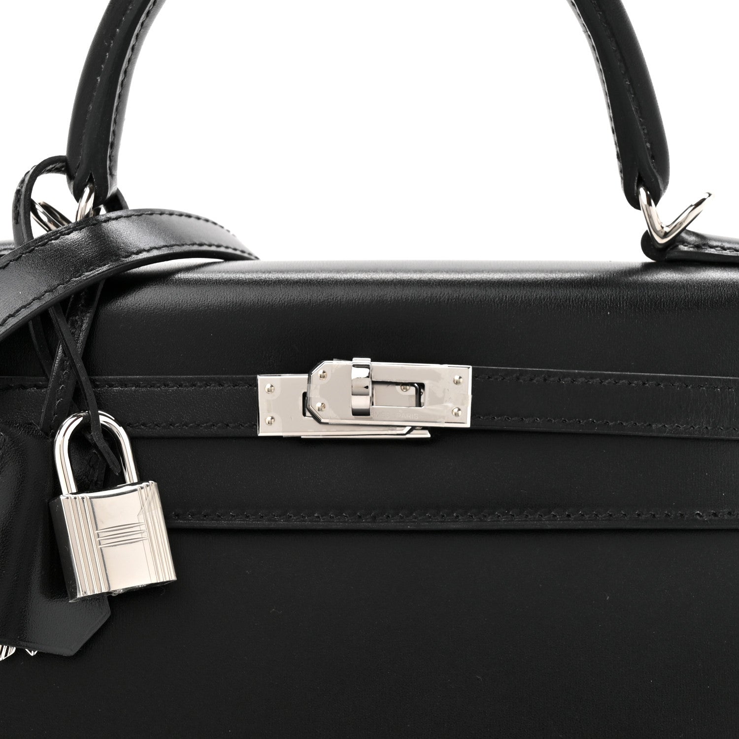 Hermes Box Kelly Sellier 25 Black 8 of 11