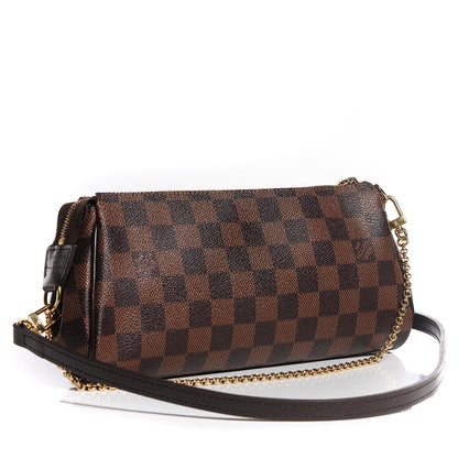 Louis Vuitton Damier Ebene Eva Clutch 3 of 7