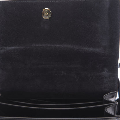 Saint Laurent Calfskin Rock Star Patchwork Medium Monogram Sunset Black 9 of 10