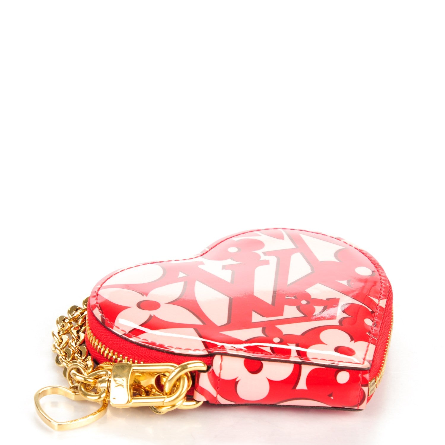 Louis Vuitton Patent Sweet Monogram Coeur Heart Coin Purse Pomme D'Amour 4 of 7