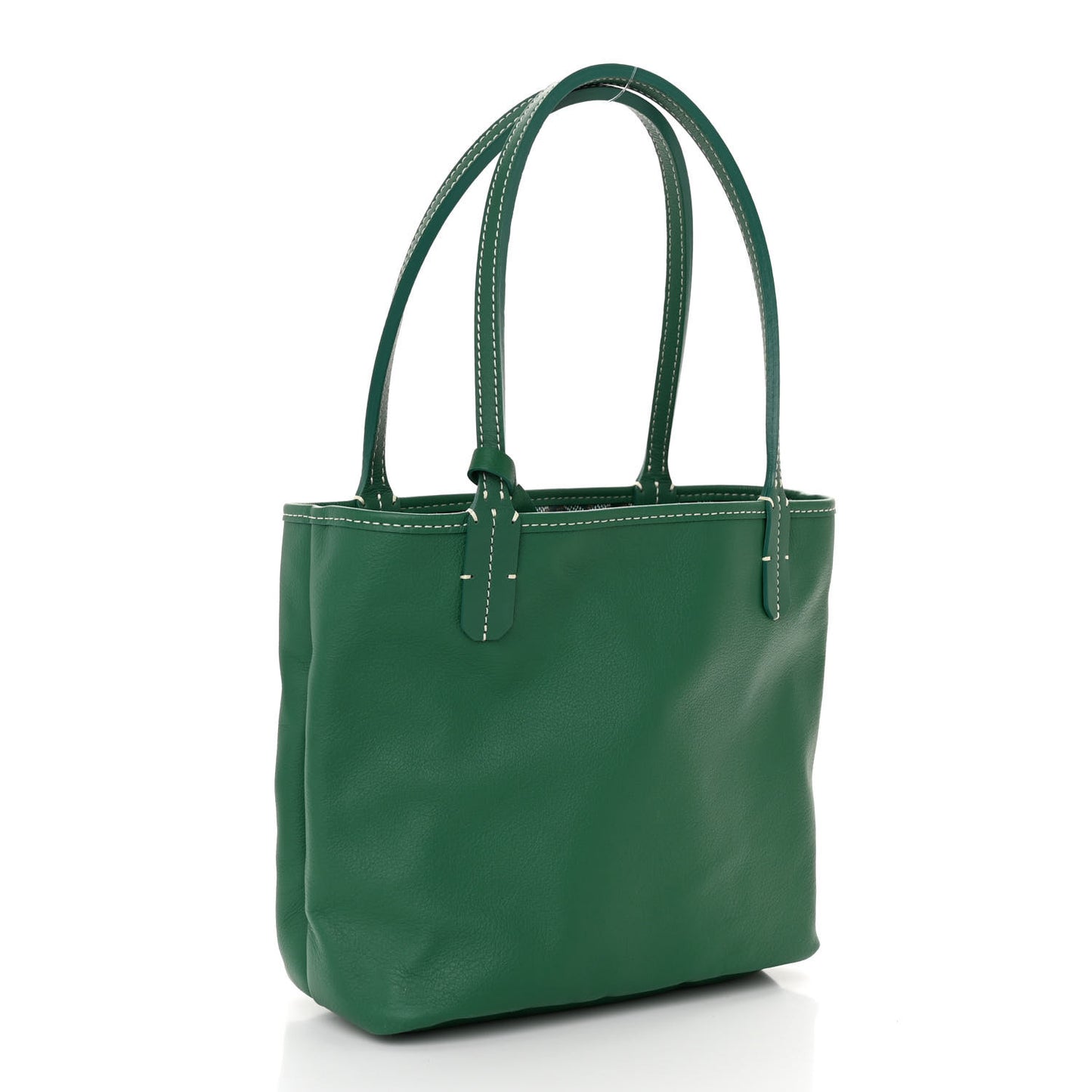 Goyardine Reversible Mini Anjou Green