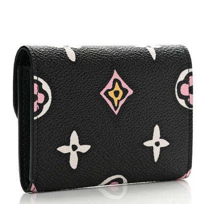 Louis Vuitton Monogram Giant Wild At Heart Rosalie Coin Purse Black 3 of 7