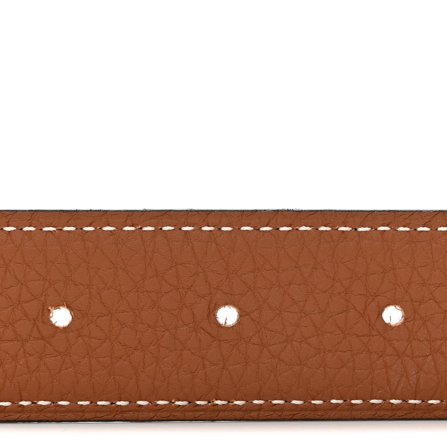 Hermes Box Togo 32mm H Belt 85 Black Gold 3 of 6